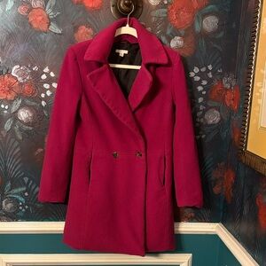 Garnet Hill Women's Pink Trench Coat -  make an offer